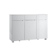 Meuble de rangement blanc NEW YORK 3 portes et 3 tiroirs  image pub1
