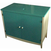 Meuble de salle de bain sous vasque TROPIC - coloris bleu lagon image pub1