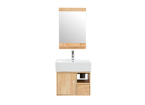 Meuble de salle de bain : vasque, meuble sous-vasque et miroir EVAN