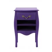 Meuble de salle de bains - LOUISA 1 &eacute;tag&egrave;re - coloris violet image 1
