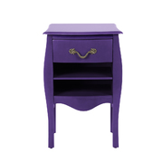 Meuble de salle de bains - LOUISA 1 &eacute;tag&egrave;re - coloris violet image pub1
