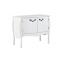 Meuble de salle de bains / rangement baroque blanc Louisa