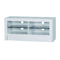 Meuble tv design blanc  4 casiers et 1 tiroir GLORIA