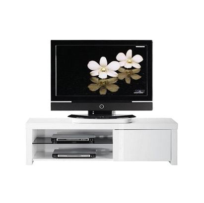 Meuble tv design blanc  NEW YORK