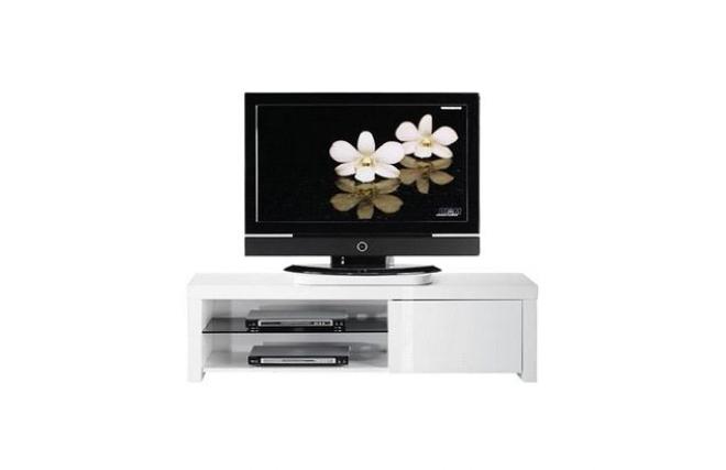 Meuble tv design blanc  NEW YORK