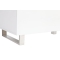 Meuble TV design laqu&eacute; blanc HALIFAX