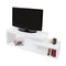 Meuble TV design laqu&eacute; blanc HALTON