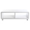 Meuble TV design laqu&eacute; blanc PIXY 