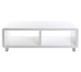 Meuble TV design laqu&eacute; blanc PIXY 