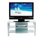 Meuble tv design laqu&eacute; gris Drive