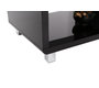 Meuble TV design laqu&eacute; noir PIXY