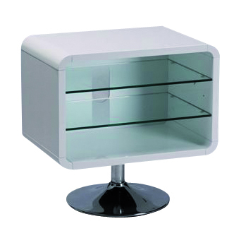 Meuble tv moderne LEA blanc 