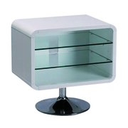 Meuble tv moderne LEA blanc  image pub1