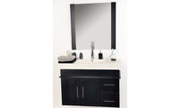 Meubles de salle de bains Mandurah : vasque, meuble sous vasque et miroir