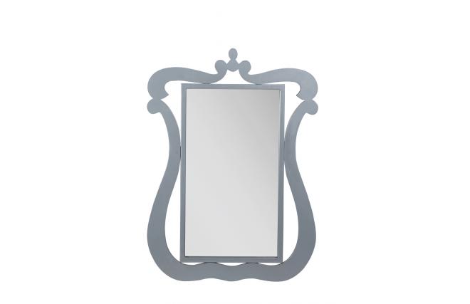 Miroir baroque argent&eacute; Louisa