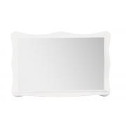 Miroir baroque blanc avec tablette LOUISA image 1
