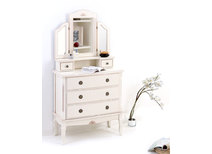 Miroir baroque blanc BIANCA