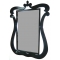 Miroir baroque noir Louisa