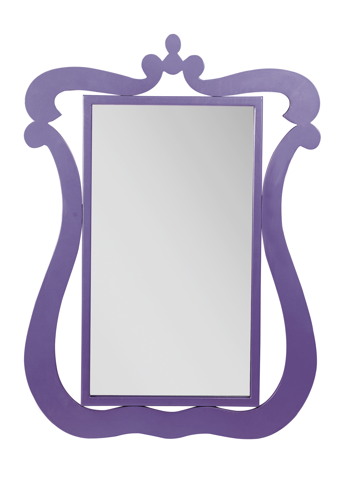 Miroir baroque violet Louisa