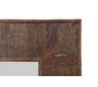 Miroir bois carr&eacute; GLADIA