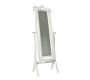 Miroir / psych&eacute; baroque blanc Louisa