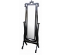 Miroir / psych&eacute; baroque noir Louisa