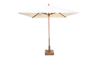 Parasol jardin teck carr&eacute; 250x250 MEXICO