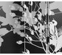 Paravent 3 vantaux FLORA bois et tissu image 4