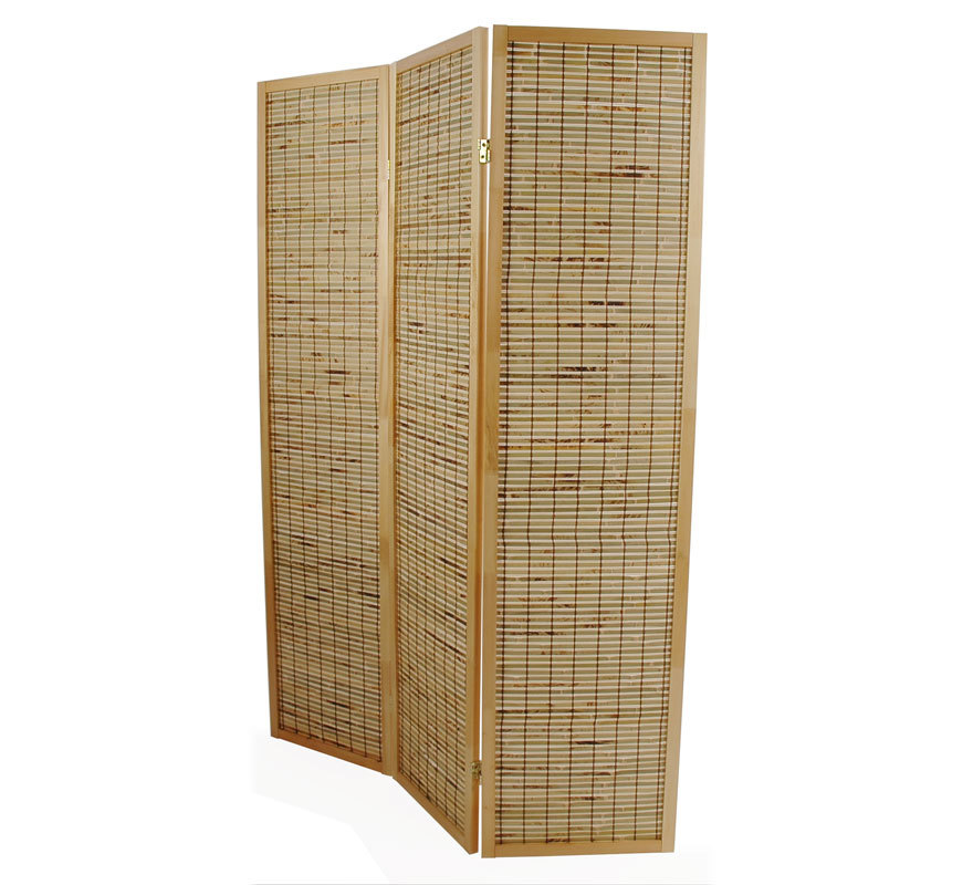 Paravent bambou et bois style asiatique Nawa
