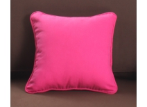 Petit coussin 40x40 coton Rose