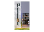 Porte manteau mural design laqu&eacute; gris OMBRELLO