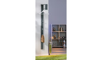 Porte manteau mural design laqu&eacute; gris OMBRELLO