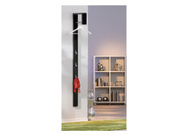 Porte manteau mural design laqu&eacute; noir OMBRELLO