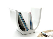 Porte-revues design blanc TULIP