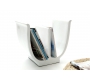 Porte-revues design blanc TULIP