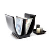 Porte-revues design noir TULIP