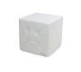 Pouf carr&eacute; blanc ANGELO image 2