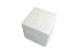 Pouf carr&eacute; blanc ANGELO image 3