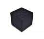 Pouf carr&eacute; MANHATTAN - coloris noir image 1