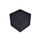 Pouf carr&eacute; MANHATTAN - coloris noir image pub1