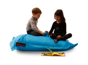 Pouf design bleu SMALL MILIBAG
