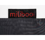 Pouf design polyester gris SMALL MILIBAG