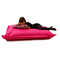Pouf design polyester rose SMALL MILIBAG