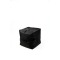 Pouf design waterproof carr&eacute; noir CUBAG 