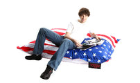 Pouf g&eacute;ant design am&eacute;ricain BIG MILIBAG