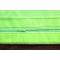 Pouf g&eacute;ant design polyester bicolore marron et vert anis BIG MILIBAG 