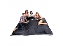Pouf g&eacute;ant design polyester gris FAMILY MILIBAG 
