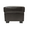 Pouf / repose pieds CLUB cuir marron image pub1