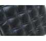 Pouf / repose pieds moderne noir Cosmo