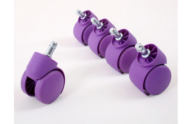 Roulettes violettes